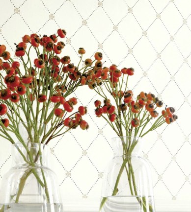 Thibaut Wilton Trellis Green tapéta - Paisley Home