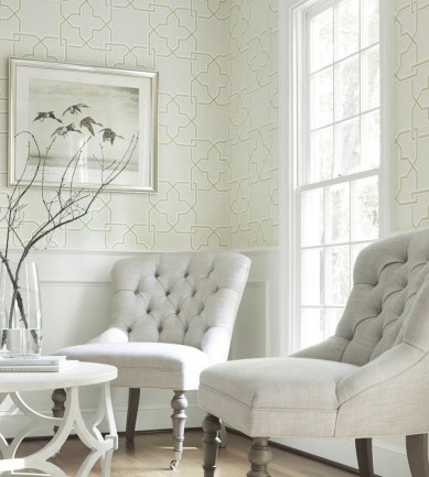 Thibaut Pierson Aqua tapéta - Paisley Home