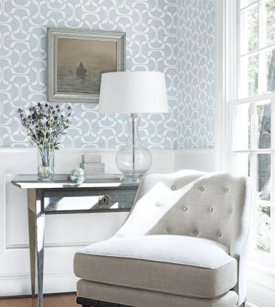 Thibaut Saroka Grey tapéta - Paisley Home