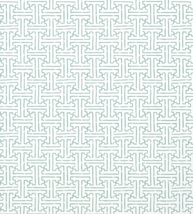 Thibaut Taza Aqua tapéta - Paisley Home
