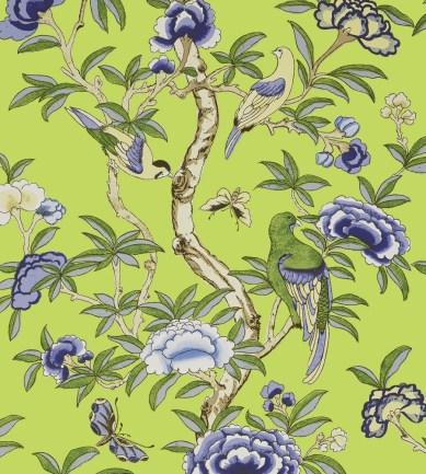 Thibaut Giselle Green tapéta - Paisley Home
