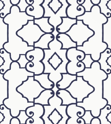 Thibaut Ogden Navy tapéta - Paisley Home