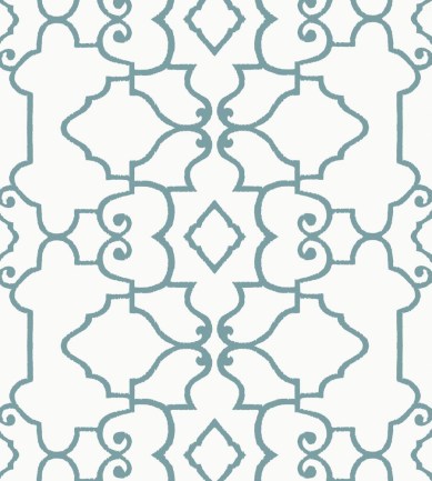 Thibaut Ogden Turquoise tapéta - Paisley Home