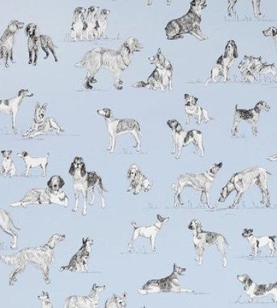 Thibaut Best Friend Blue T1040  tapéta - Paisley Home