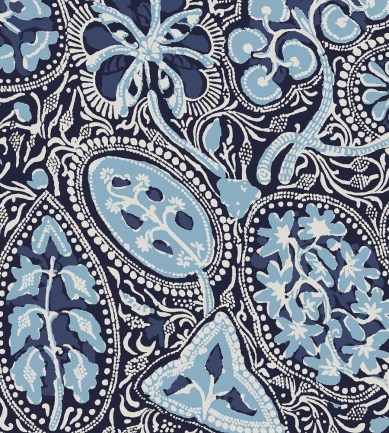 Thibaut Cochin Navy tapéta - Paisley Home