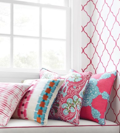 Thibaut Island Pink tapéta - Paisley Home