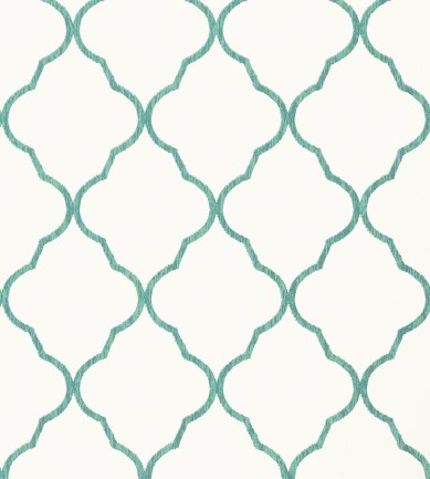 Thibaut Island Turquoise tapéta - Paisley Home