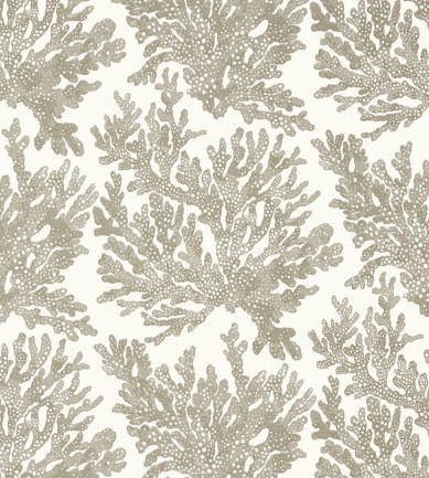 Thibaut Marine Coral Beige tapéta