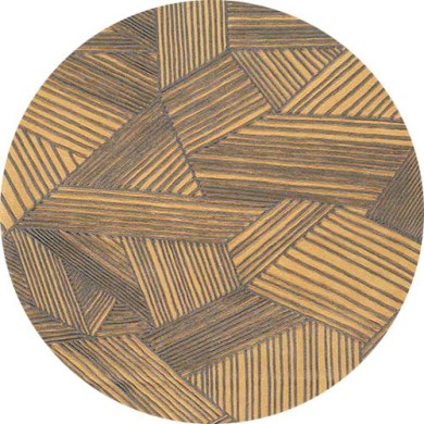 Toulemonde Bochart Intreccio Rond Safran szőnyeg - Paisley Home
