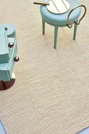 Toulemonde Bochart Turbulences Naturel Or szőnyeg - Paisley Home