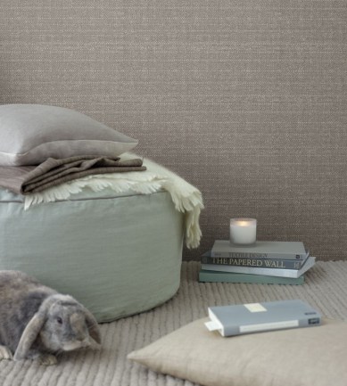 Villa Nova Hopsack Flax tapéta - Paisley Home