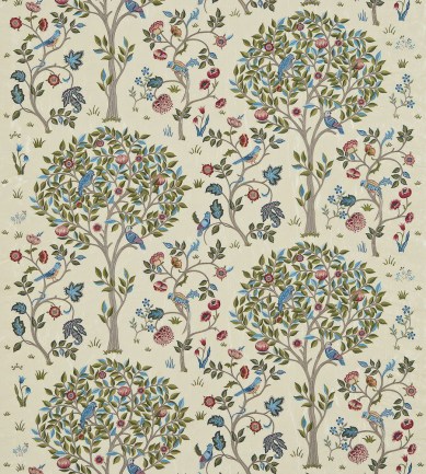 William Morris Kelmscott Tree Woad-Rose textil
