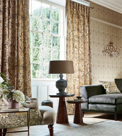 William Morris Bullerswood Paprika-Gold textil - Paisley Home