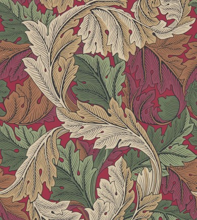 William Morris Acanthus Madder-Thyme tapéta - Paisley Home