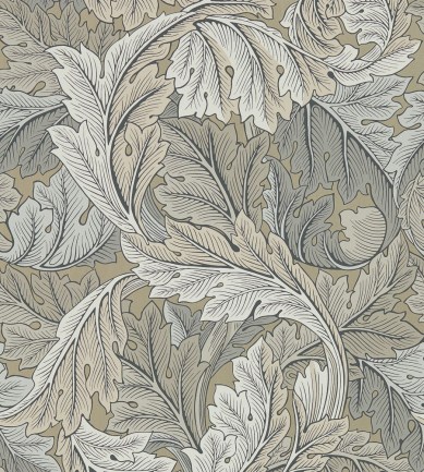 William Morris Acanthus Manilla-Stone tapéta - Paisley Home