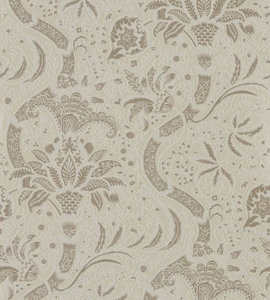 William Morris Indian Beaded Stone-Linen tapéta - Paisley Home