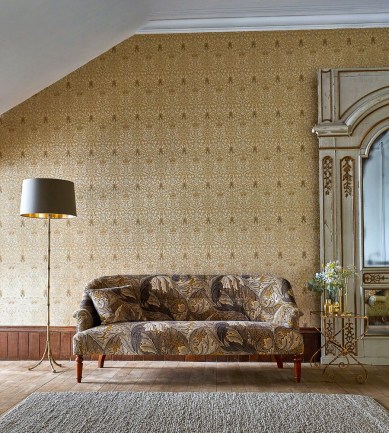 William Morris Snakeshead Madder-Gold tapéta - Paisley Home