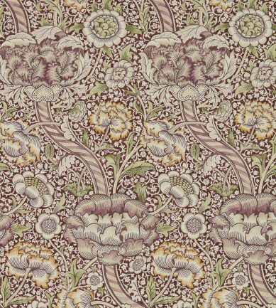 William Morris Wandle Wine-Saffron tapéta - Paisley Home