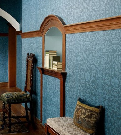 William Morris Garden Craft Ink tapéta - Paisley Home