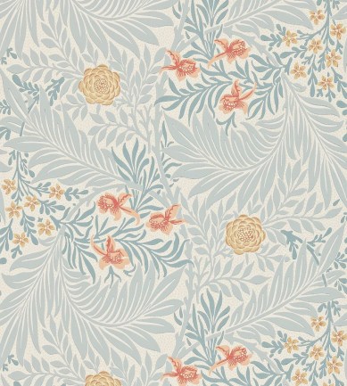 William Morris Larkspur Slate/Russet tapéta - Paisley Home