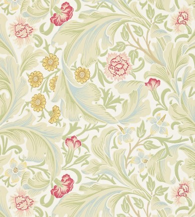 William Morris Leicester Marble/Rose tapéta - Paisley Home