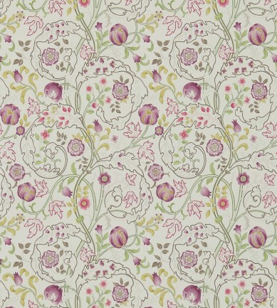 William Morris Mary Isobel Wine/Linen tapéta - Paisley Home