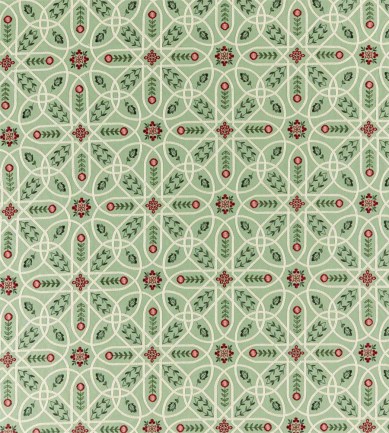 William Morris Brophy Embroidery Bayleaf textil