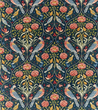 William Morris Seasons By May Indigo textil