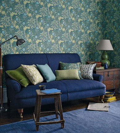 William Morris Morris Seaweed Silver/Ecru tapéta - Paisley Home