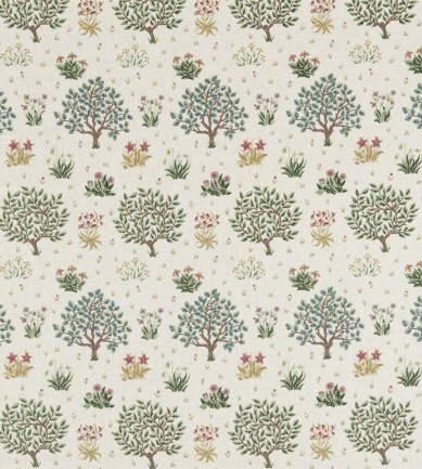 William Morris Orchard Bayleaf/Rose textil - Paisley Home