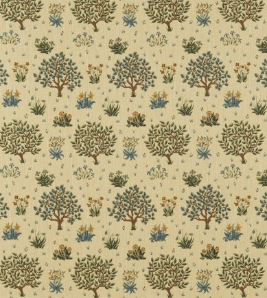 William Morris Orchard Olive/Gold textil - Paisley Home