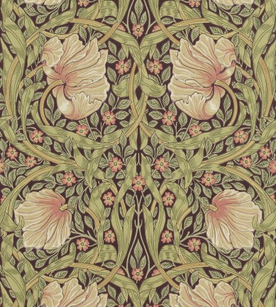 William Morris Pimpernel Bullrush/Russet tapéta - Paisley Home