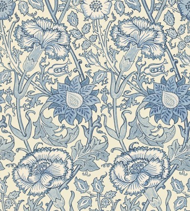 William Morris Pink & Rose Indigo tapéta - Paisley Home