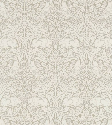 William Morris Pure Brer Rabbit Gilver tapéta