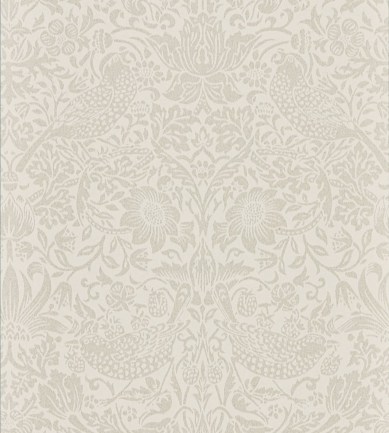 William Morris Pure Strawberry Thief Ecru/Cream tapéta - Paisley Home