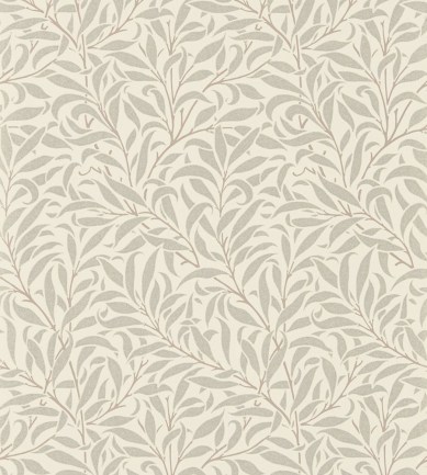 William Morris Pure Willow Bough Ecru/Silver tapéta - Paisley Home
