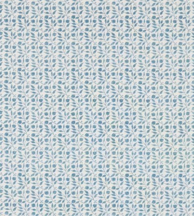 William Morris Rosehip Mineral Blue textil - Paisley Home