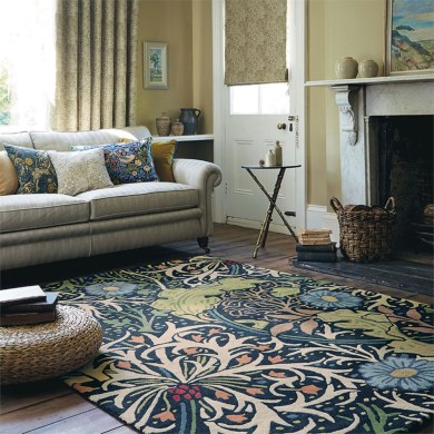 William Morris Seaweed Ink 28008 szőnyeg - Paisley Home