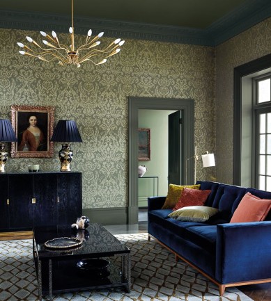 Zoffany Brocatello Oxen tapéta - Paisley Home