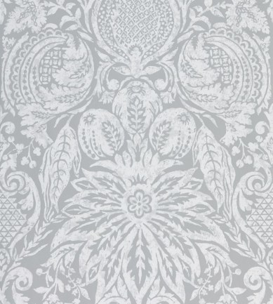 Zoffany Mitford Damask Empire Grey tapéta