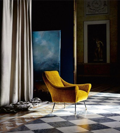 Zoffany Delphos Pewter textil - Paisley Home