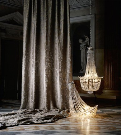 Zoffany Fitzrovia Blue Stone textil - Paisley Home