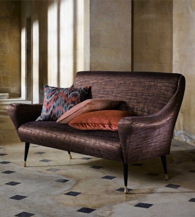 Zoffany Ithaca Antique Bronze textil - Paisley Home