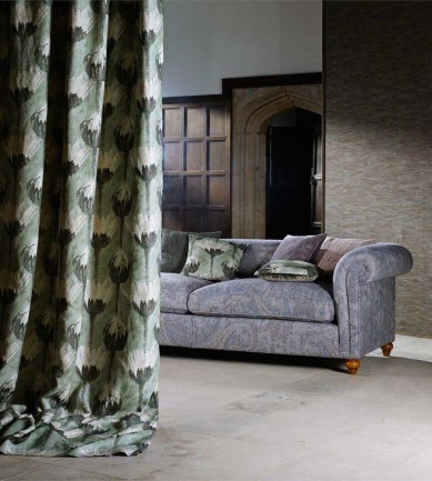 Zoffany Marketa Logwood Grey textil - Paisley Home