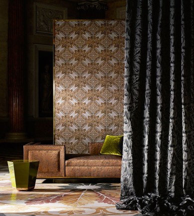 Zoffany Medevi Mirror Petrol tapéta - Paisley Home