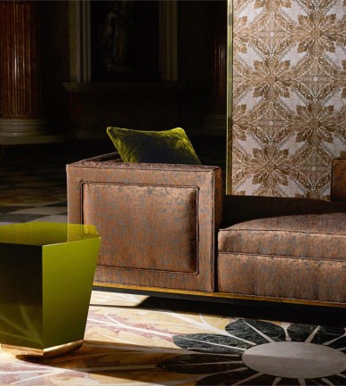 Zoffany Metallo Fossil textil - Paisley Home