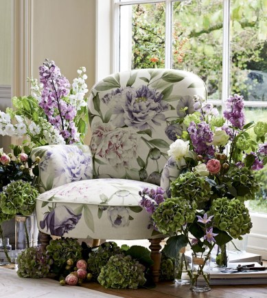 Zoffany Phoebe Rose-Lilac textil - Paisley Home