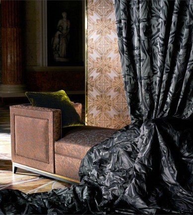 Zoffany Rouche Stone textil - Paisley Home