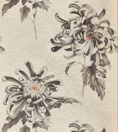 Zoffany Evelyn Koi/Vine Black tapéta - Paisley Home